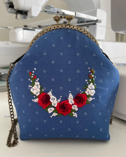 Custom Handmade Set – Bag, Wallet & Headband