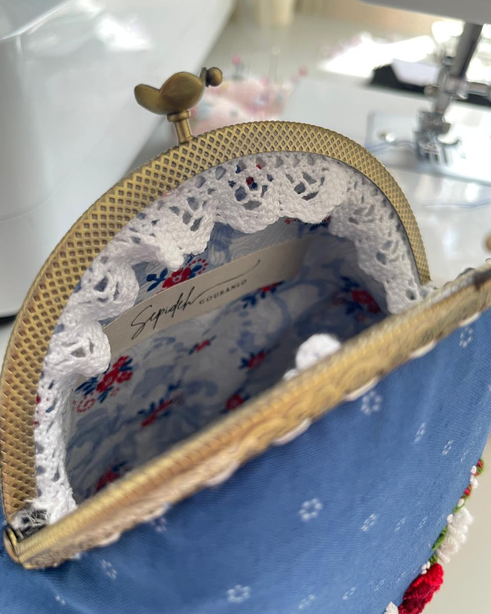 Custom Handmade Set – Bag, Wallet & Headband