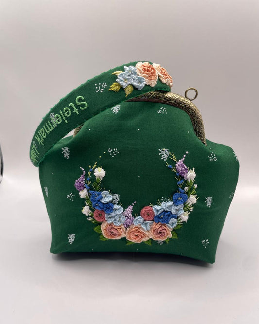 Custom Handmade Set – Bag, Wallet & Headband